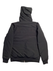 Scotch & Soda Mens Hooded Jacket with Stretch Medium Black