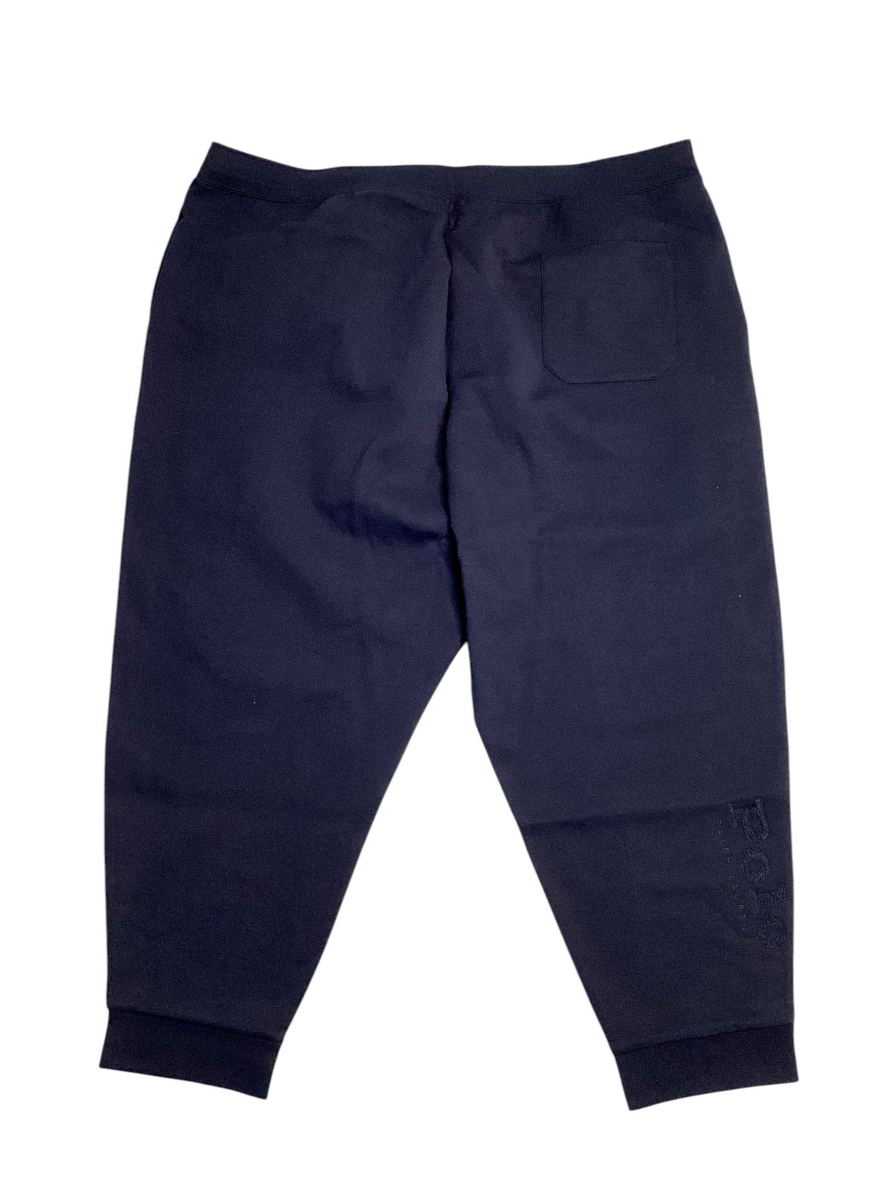 Polo Ralph Lauren Mens Double-Knit Logo Joggers Sweatpants 6XB Navy Blue 6XL