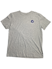 Nautica Mens T Shirt Grey Heather 2XL XXL