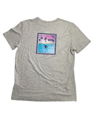 Nautica Mens T Shirt Grey Heather 2XL XXL