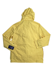 Nautica Mens 1983 Range Parka Raincoat jacket Medium Yellow