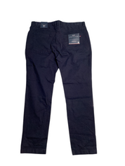 Tommy Hilfiger Men's Denton Straight Fit 5 Pocket Chino Pants Blue 34 x 30
