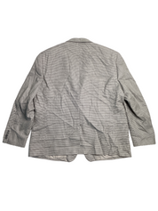 Lauren Ralph Lauren Men's Wool Classic Stretch Check Sport Coat 50R Light Grey