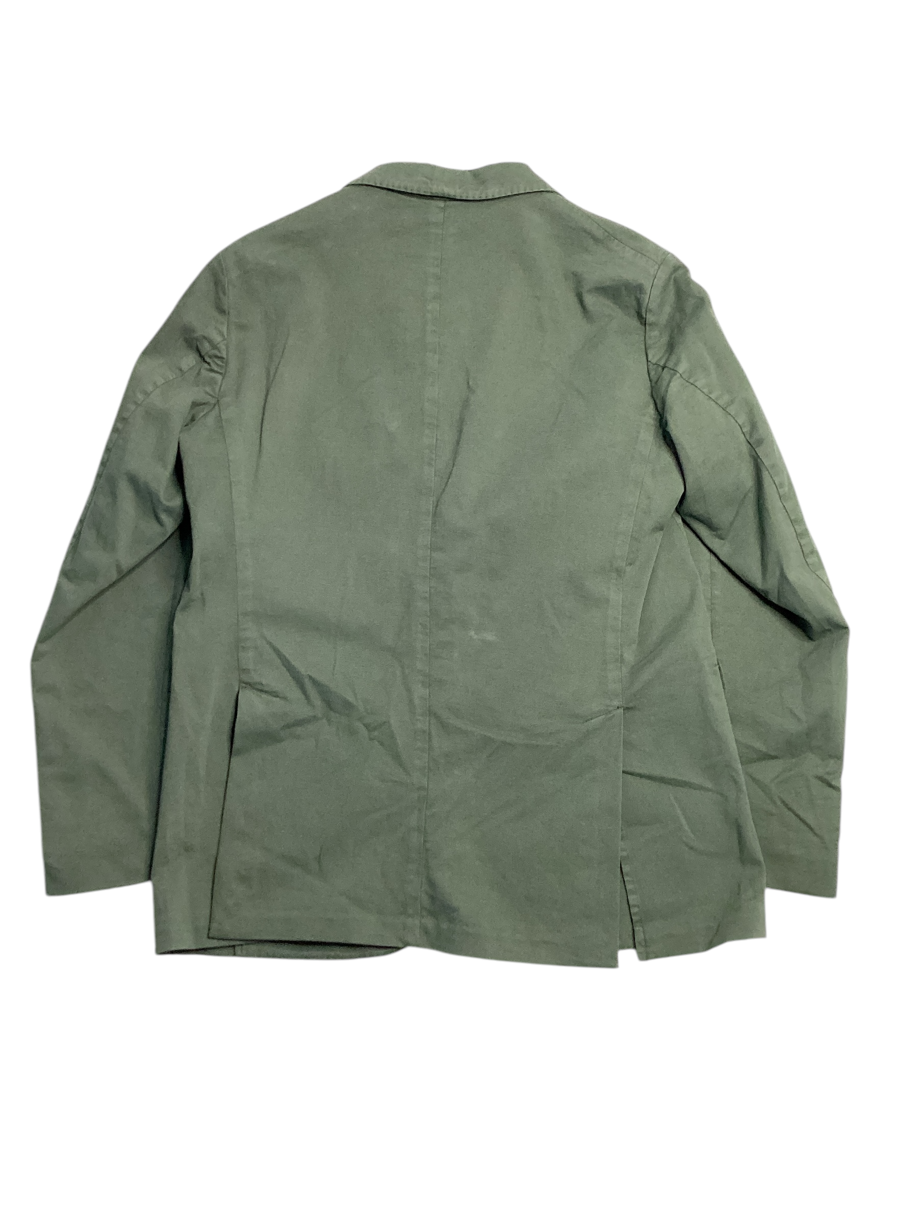 Massimo Alba Mens Cotton & Cashmere Regular Fit Suit Jacket 54 IT / 44R Green