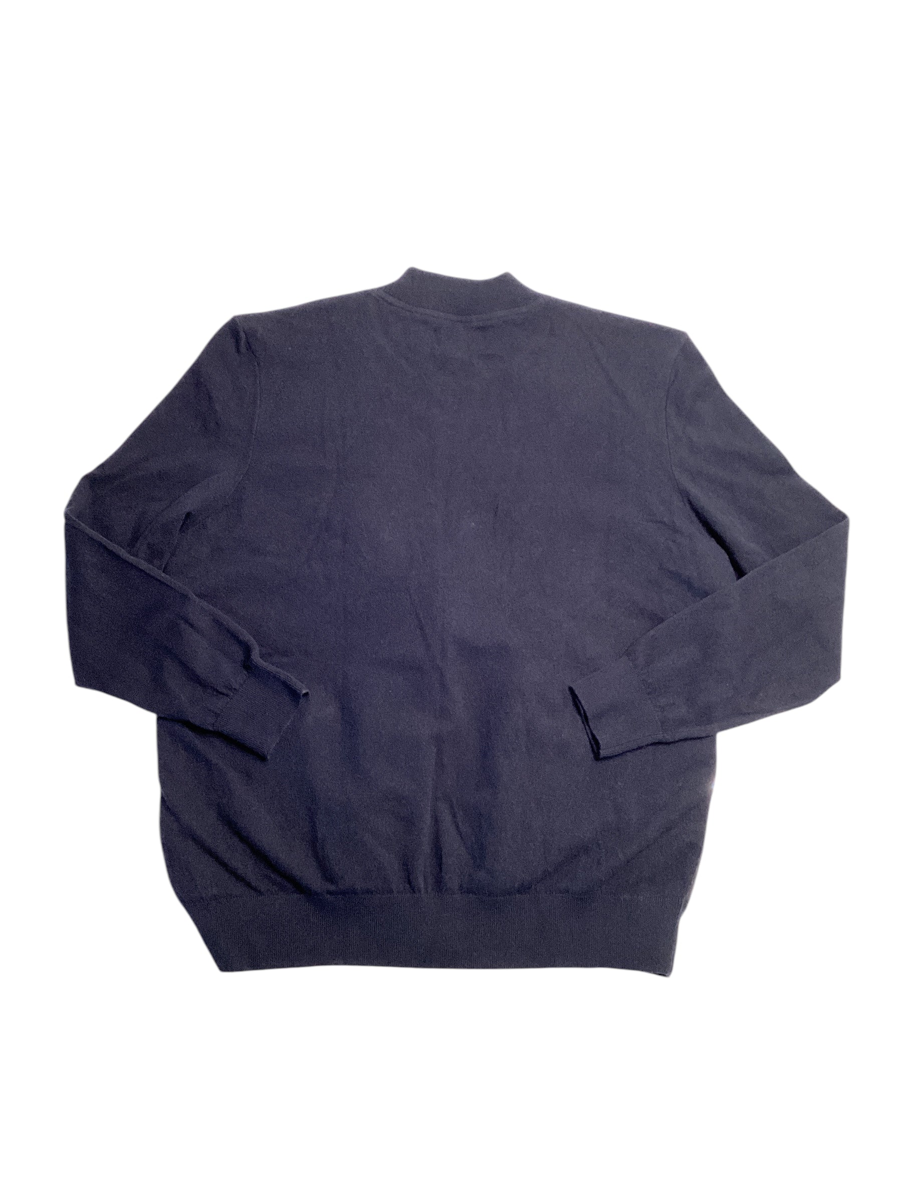 Barbour Mens Essential Box Quilt Zip Front Jacket XXL 2XL Navy Blue