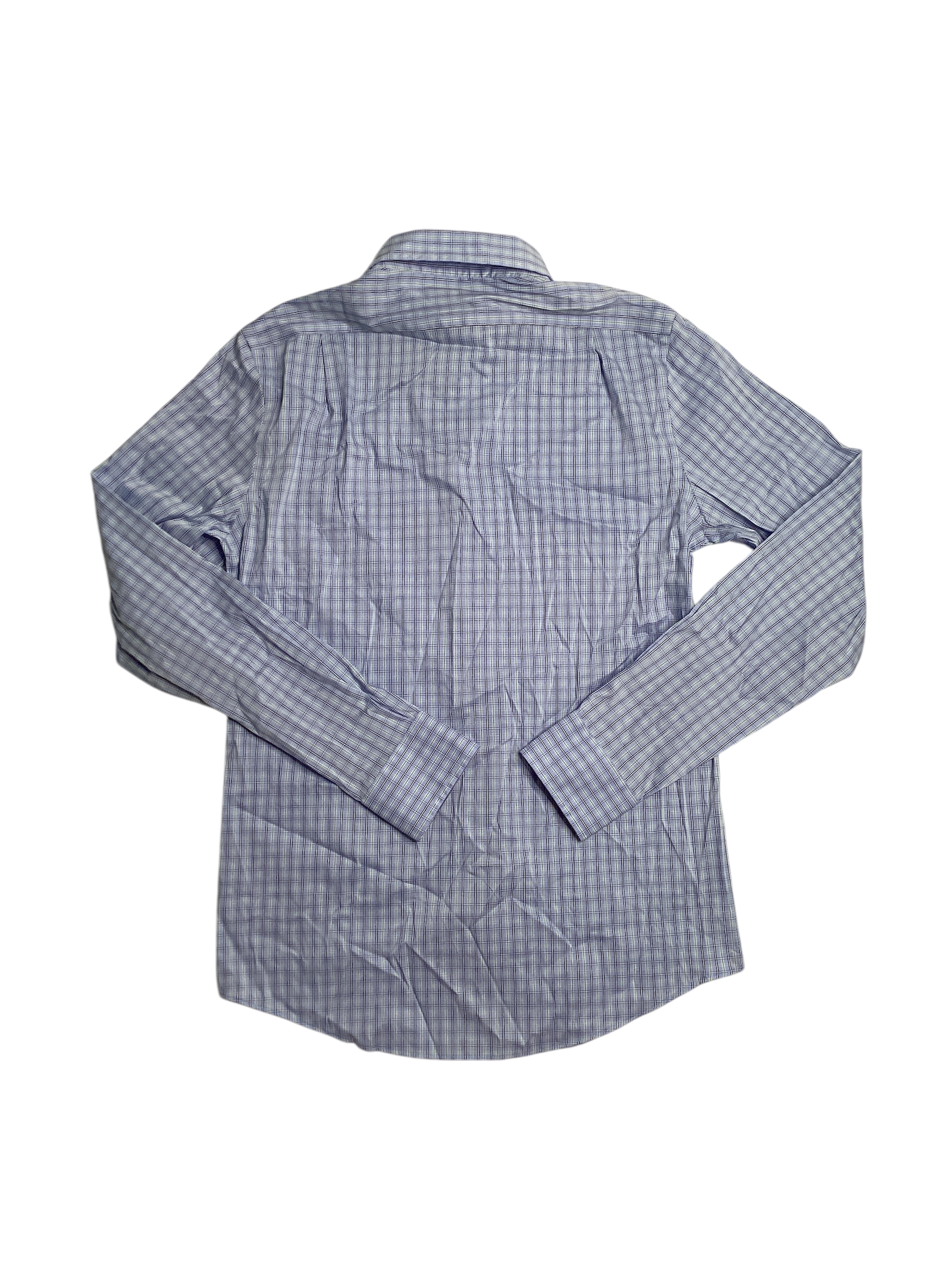 Ralph Lauren Mens Regular fit Long Sleeve Button-Up Shirt XL Blue Plaid