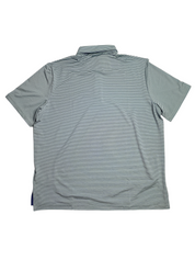 RLX Ralph Lauren Striped Short Sleeve Golf Polo Shirt Green 2XL