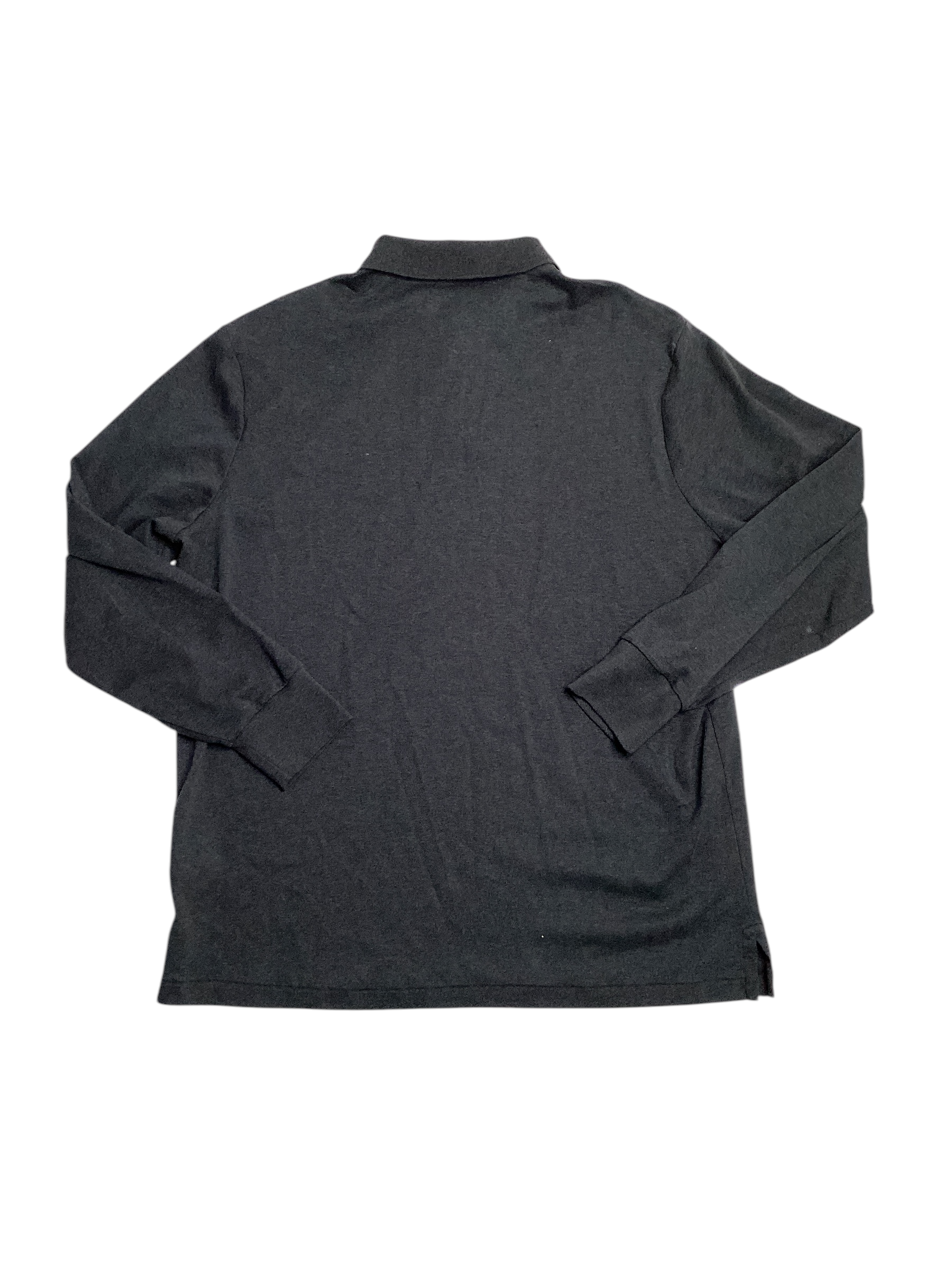 Polo Ralph Lauren Mens Classic Fit Long Sleeve Polo Shirt XL Dark Grey