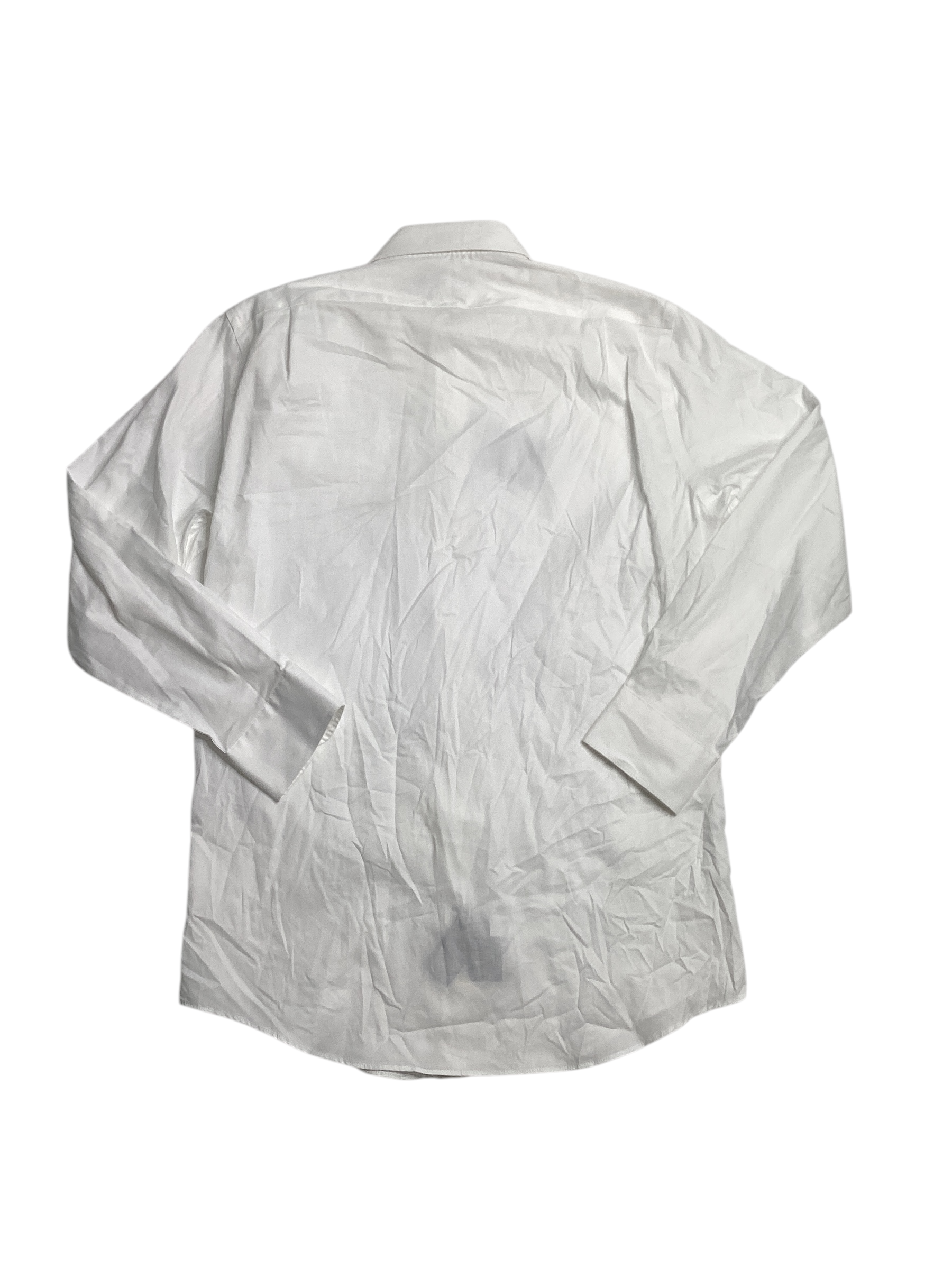 Lauren Ralph Lauren Mens Stretch Slim Fit White Dress Shirt 15.5 - 32 / 33