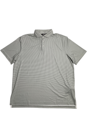 RLX Polo Ralph Lauren Mens Regular Fit Performance Polo Shirt XL Light Grey
