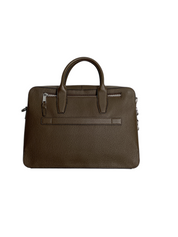 BOSS Hugo Boss Highway Leather Document Case Brown