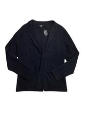 Alfani Men's Sleek Regular Fit Blazer Cardigan Deep Black Large
