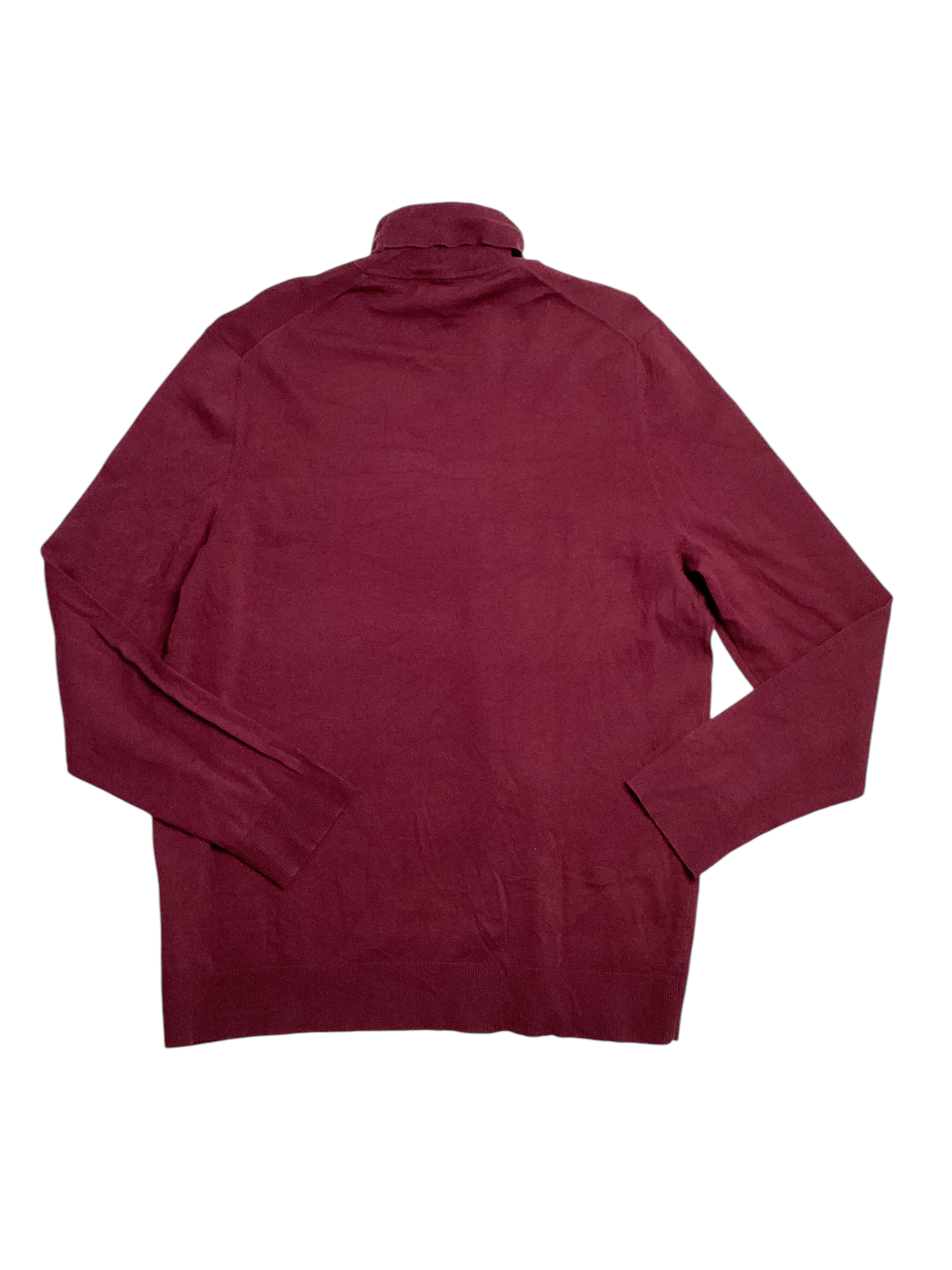 Alfani Mens Tucker Otto Long Sleeve Turtleneck Maroon Red Banner 2XL