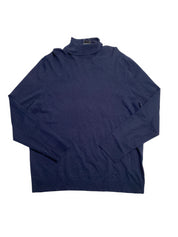 Alfani Men's Turtleneck SweaterXXL 2XL Neo Navy Blue