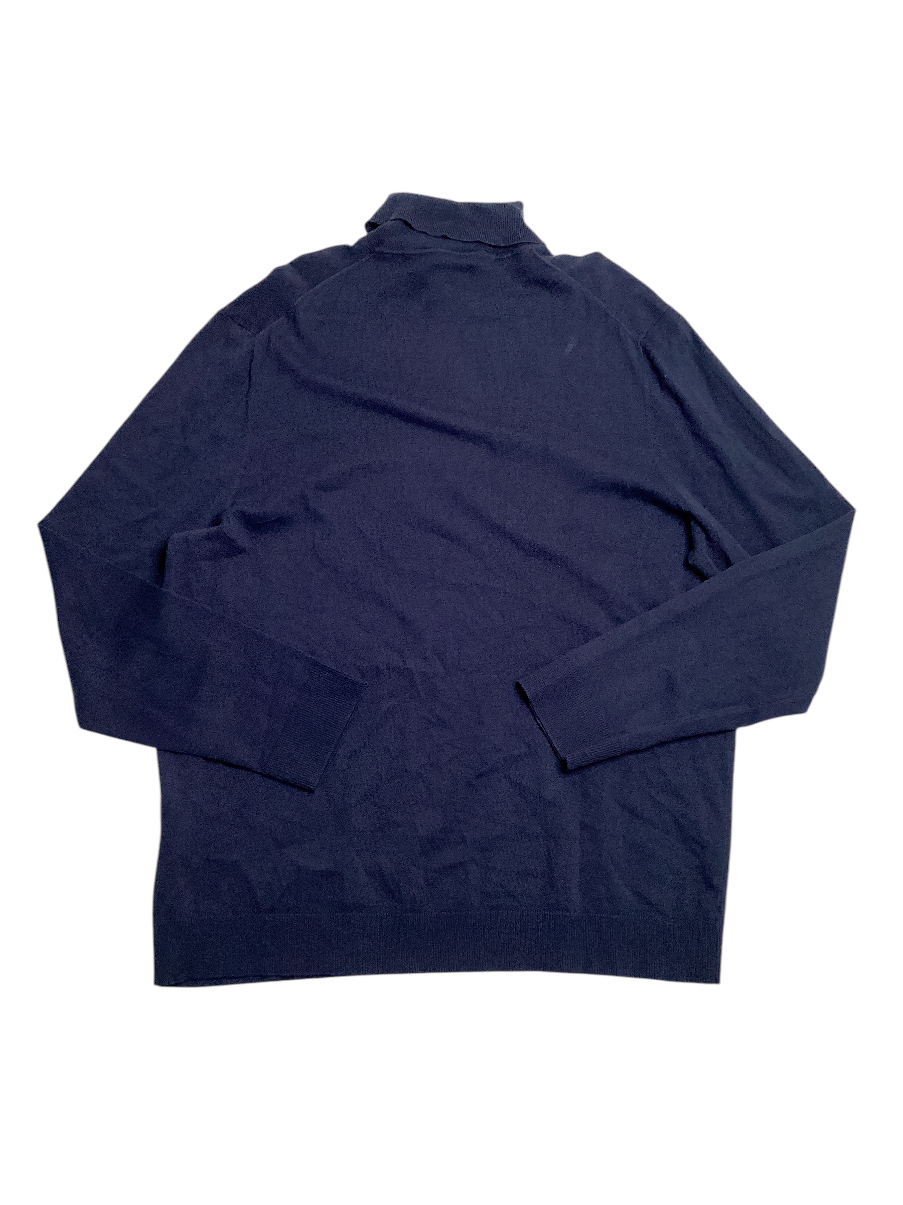 Alfani Men's Long Sleeve Turtleneck Sweater Neo Navy Medium