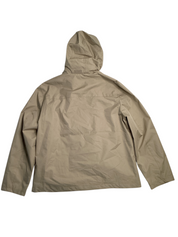 Nautica Men’s Classic Rainbreaker Hooded Lightweight Jacket Coat Beige XXL