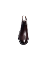 Alfani Men's Liam Side-Zip Dress Boots Size 12 Espresso Brown