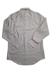Alfani Mens Slim Fit Performance Button Down Shirt Grey 15 15.2 32 33