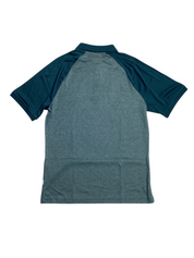 Alfani Men's AlfaTech Short Sleeve Polo Shirt Dark Kale Medium