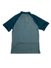 Alfani Men's AlfaTech Polo Shirt Dark Kale Blue Small