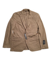 Alfani Mens Modern Fit Stretch Suit Jacket Soft Mulch Heather Small