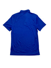 Alfani Men's AlfaTech Stretch Solid Short Sleeve Polo Shirt Royal Blue Small