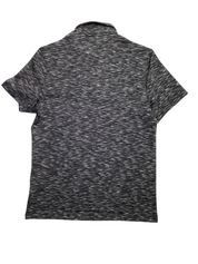 Alfani Alfatech Short Sleeve Polo Shirt Deep Black Small