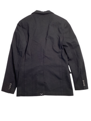 Alfani Men's Modern Knit Suit Jacket Deep Black Small