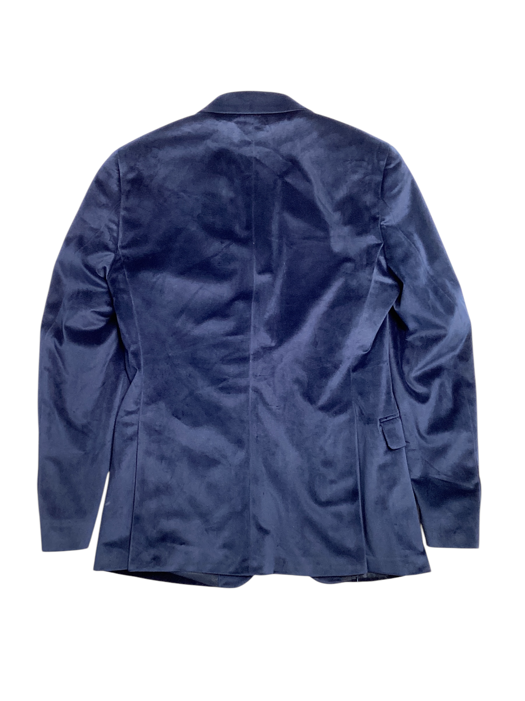 Alfani Mens Slim fit Sport Coat Blazer 38 R Navy Blue Solid