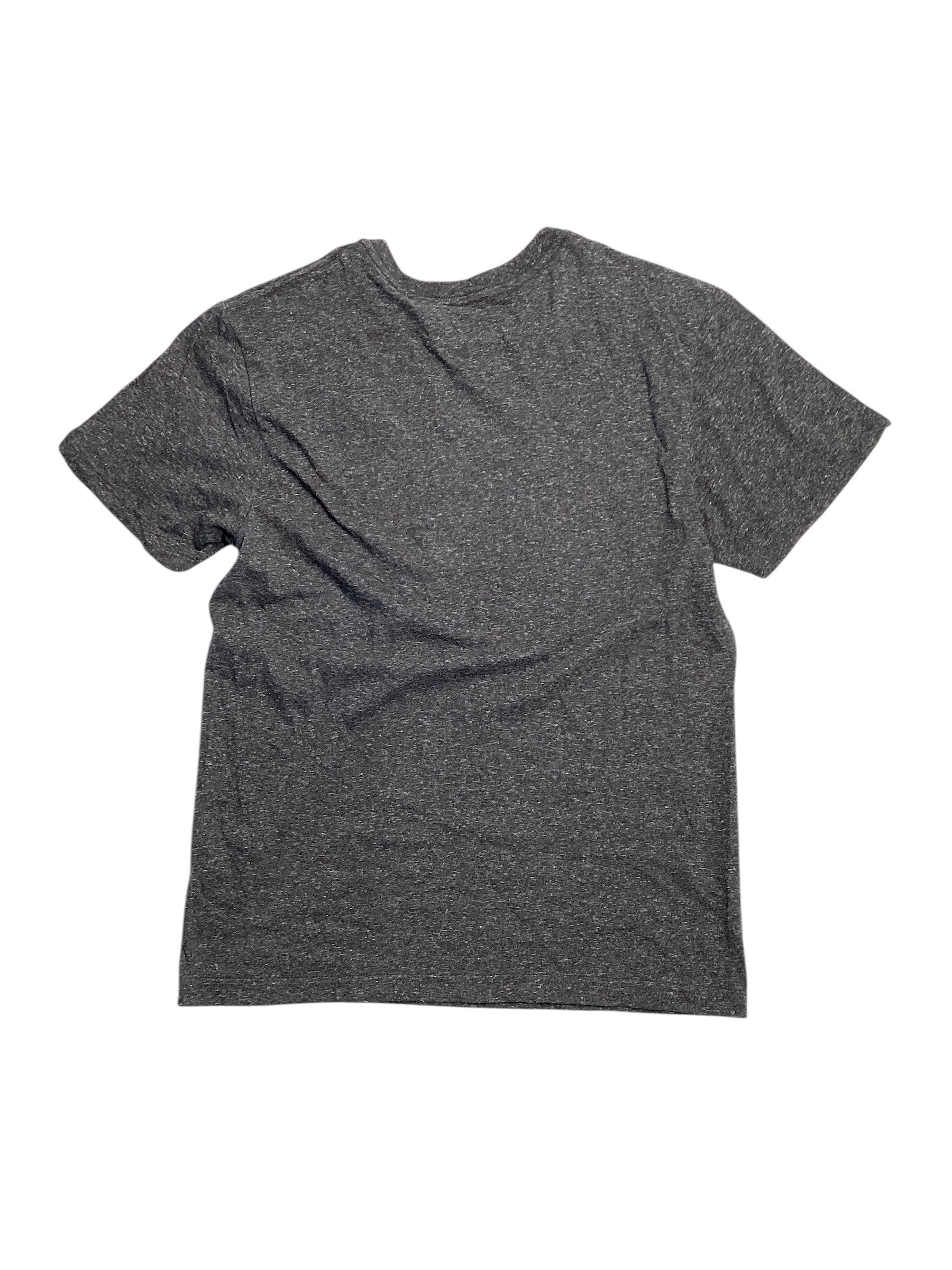 Alfani Mens Short Sleeve V Neck Undershirt T Shirt Black Heather Small