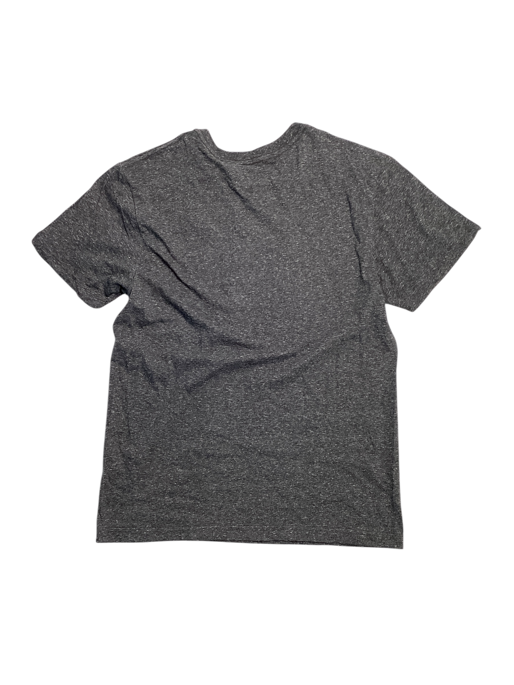 Alfani Men's Short Sleeve V Neck Undershirt T Shirt Black Heather Medium