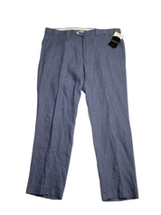 Lauren Ralph Lauren Men Regular fit Dress Pants Pants 40 / 30 Blue Solid Linen