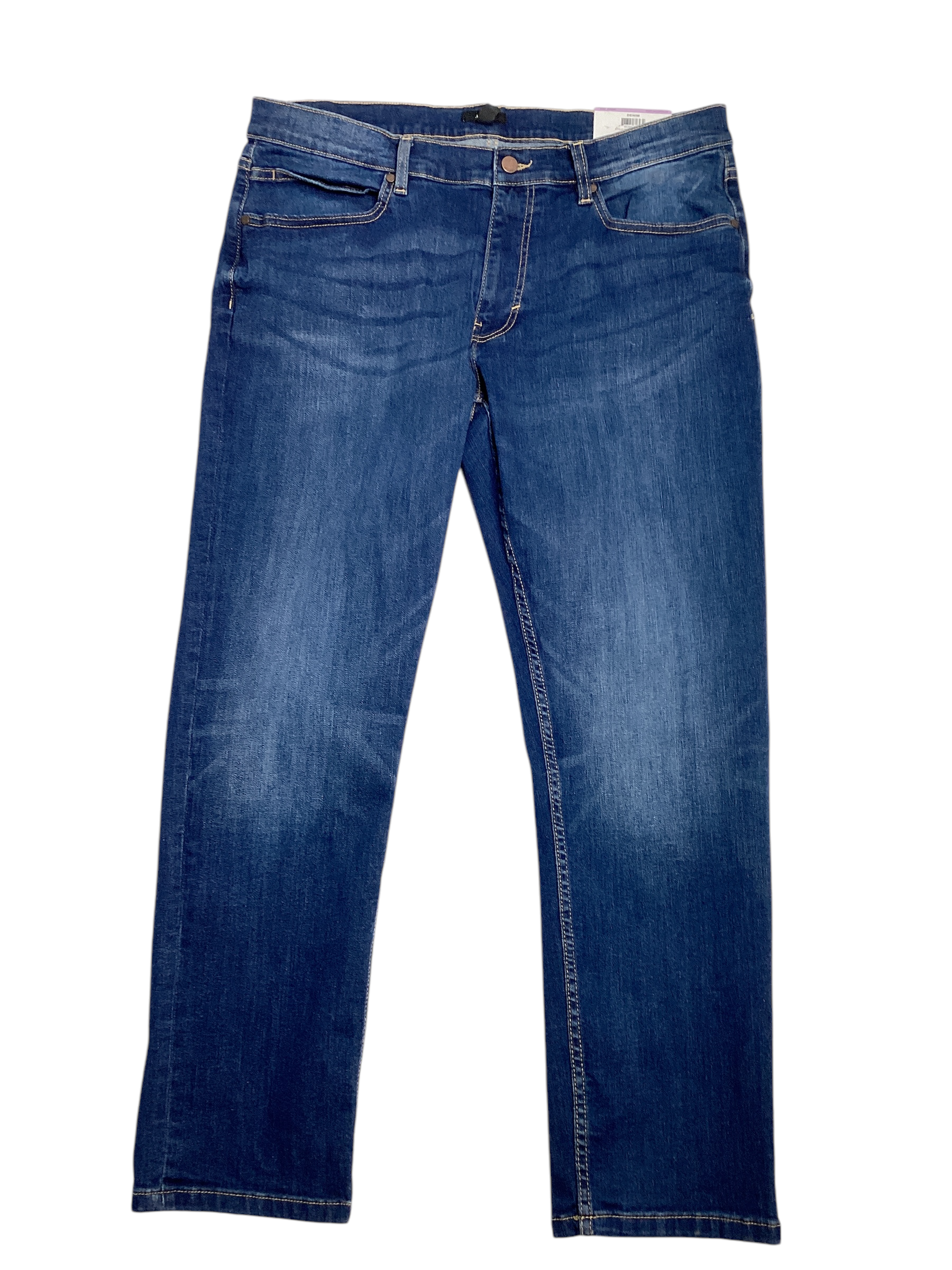 Alfani Men's Jon Straight Leg Regular Fit Jeans Blue 38 x 30