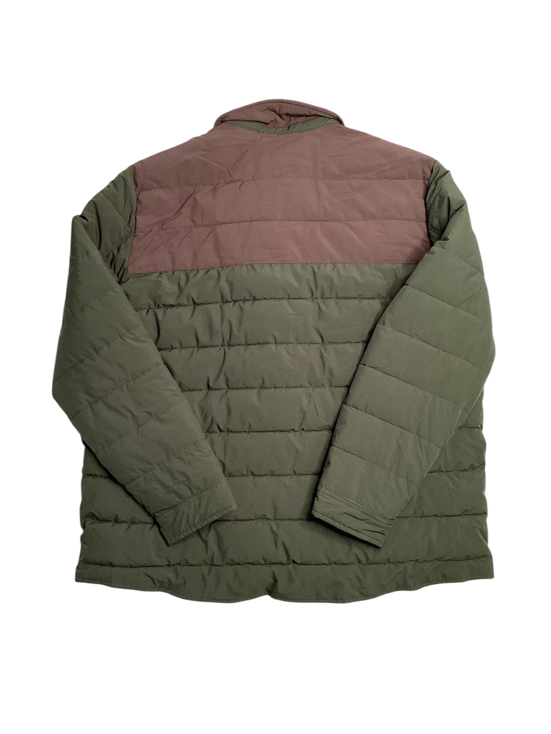 Bass Outdoor Men Regular fit Shacket Coat Small Green Solid