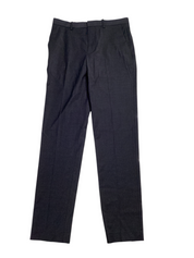 Theory Mens Mayer Tonal Plaid Slim Fit Suit Dress Pants 36 Navy Blue Wool