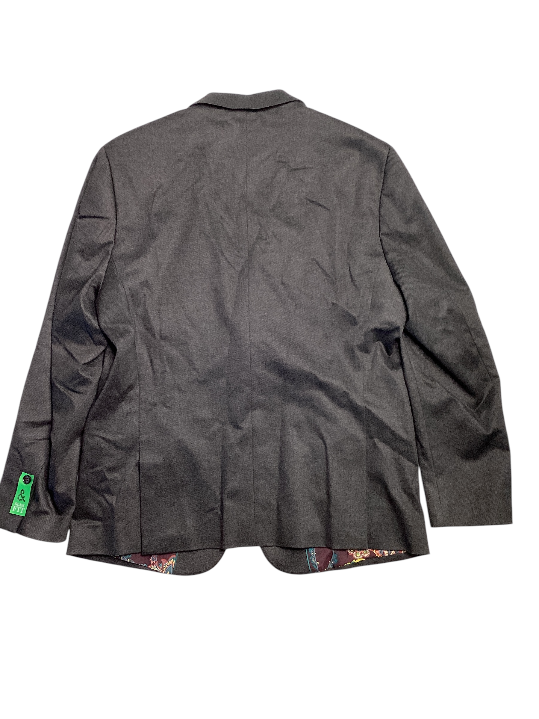 Paisley & Grey Slim Fit Blazer Dark Grey 38 R
