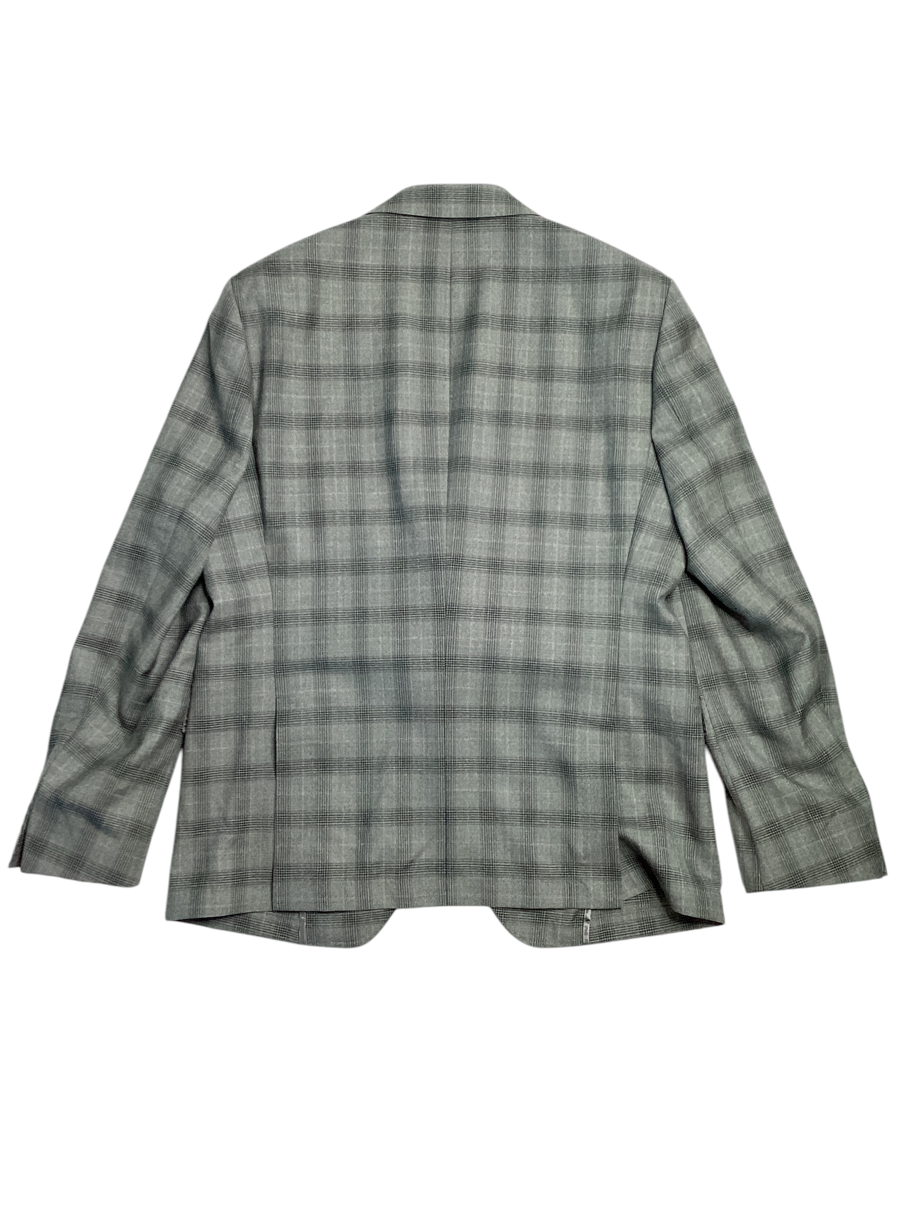 HUGO BOSS Mens Hutson Plaid Slim Fit Sport Coat Blazer 38R Green