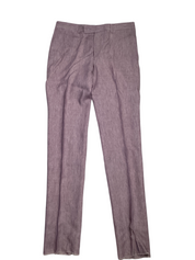 Robert Graham Mens Delave Slim Fit Linen Suit Dress Pants Waist 34 Purple