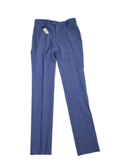 John Varvatos Star USA Mens Tonal Plaid Slim Fit Suit Dress Pants Size 30 Light Blue