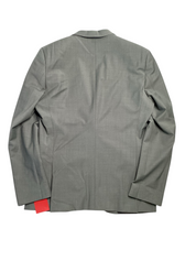 HUGO BOSS Mens Arti Melange Extra Slim Fit Suit Jacket Sport Coat 42R Green
