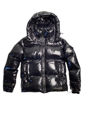 SAM. Mens Vortex Down Puffer Coat Jacket Small Black