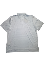 RLX Ralph Lauren Mens Regular Fit Polo Golf Shirt XL Blue Light Striped