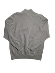 Barbour Men's Regular Fit Quarter Zip Cotton Sweater XXL Grey