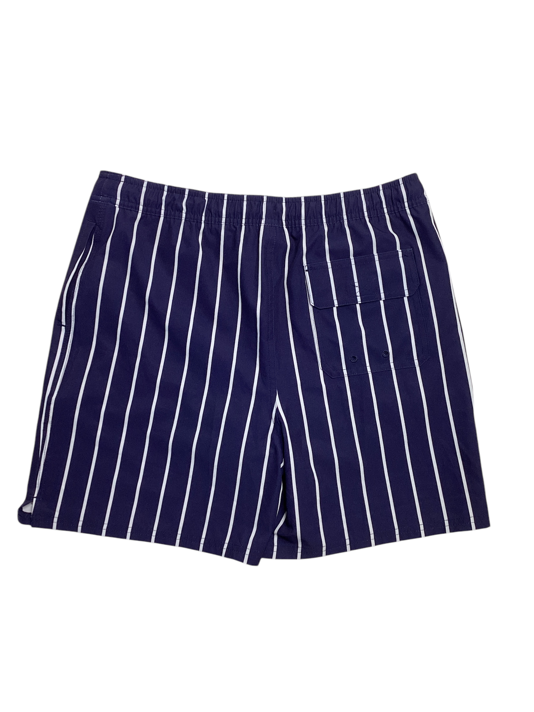 Vineyard Vines Mens Swimsuit Swim Trunks XL Navy Blue Striped