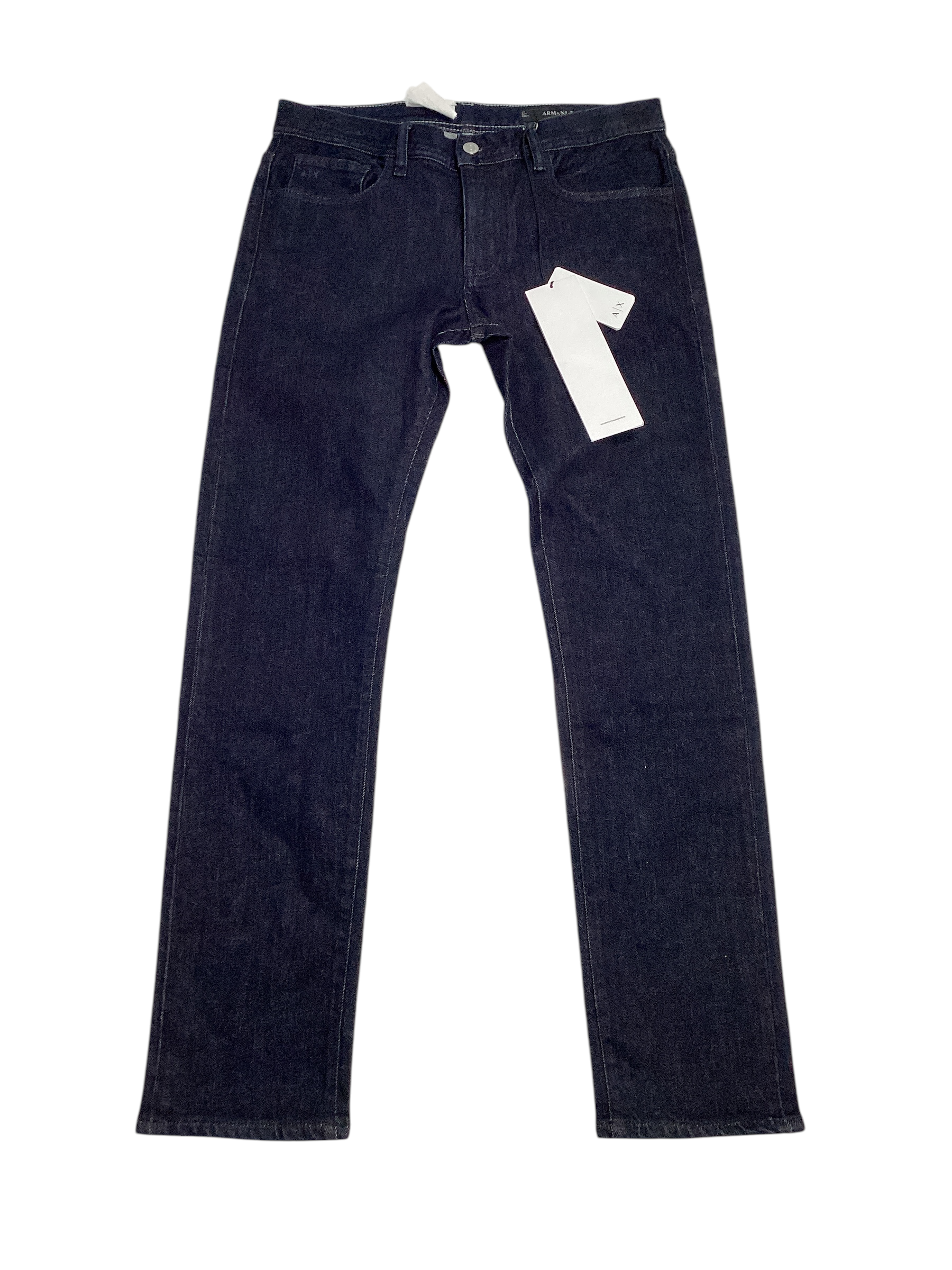 A|X Armani Exchange Men's 5 Pocket Slim-Fit Denim Jeans 31 x 32 Dark Blue