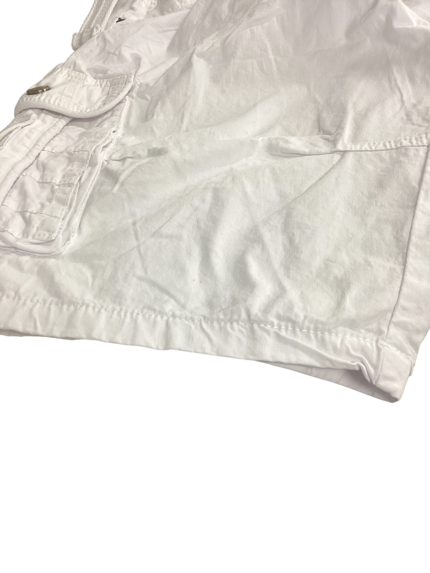 XRAY Jeans Mens Regular fit Cargo Shorts 40 /  White Solid