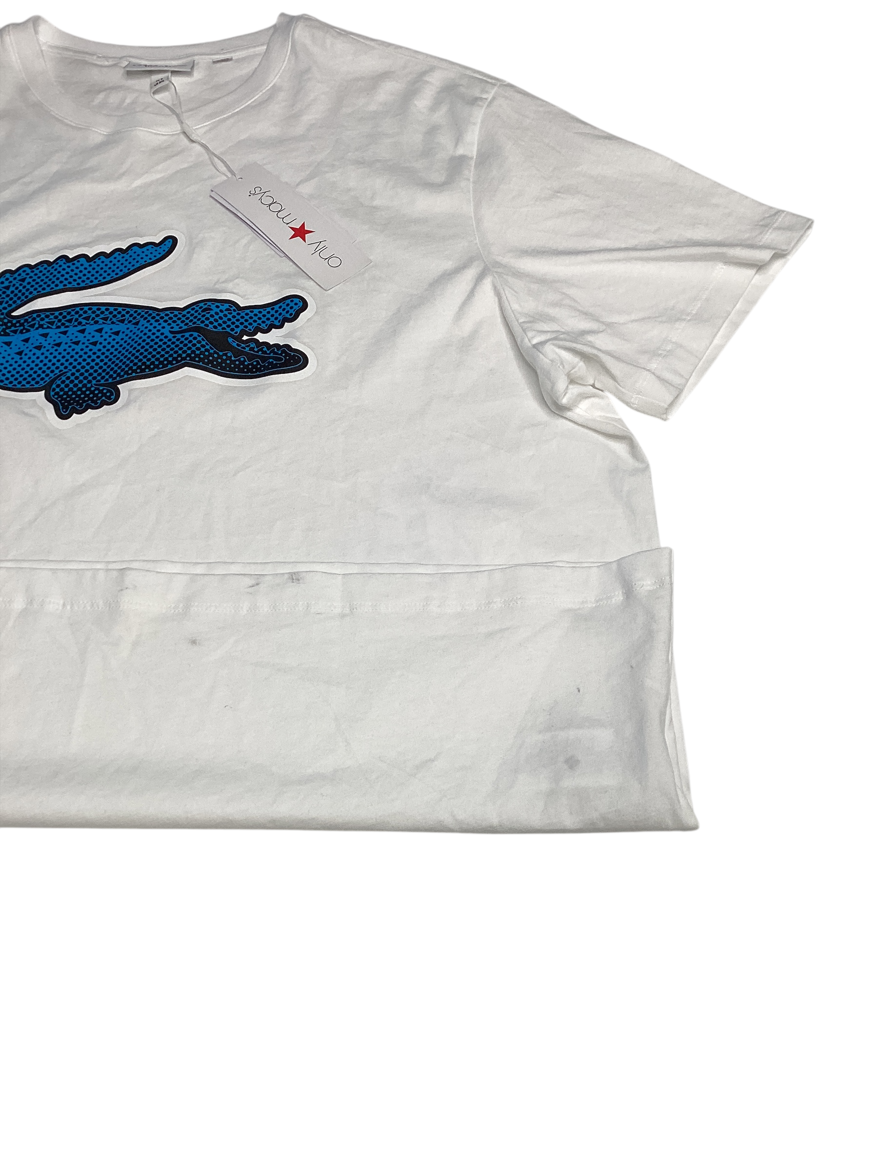 Lacoste Men's Exclusive Logo Graphic T-Shirt White 3XL / 8 White