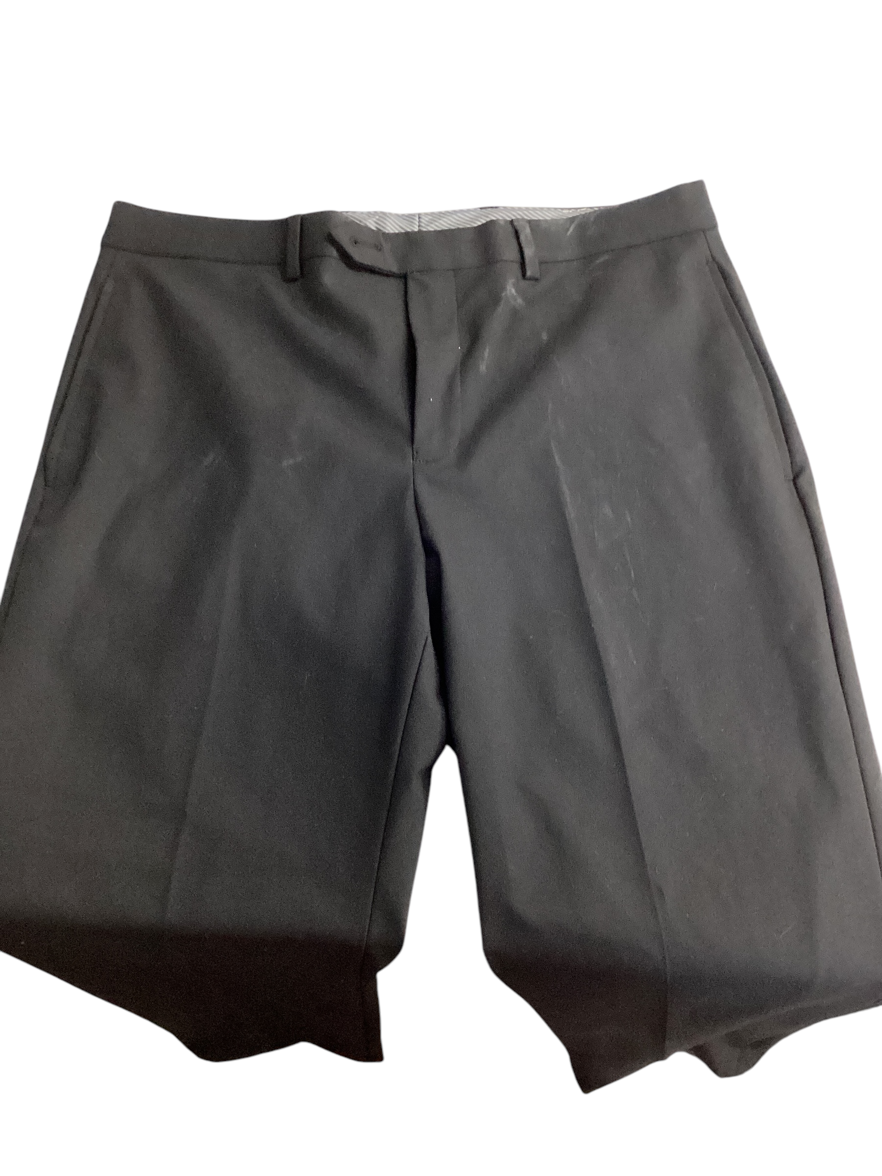 Michael Kors Mens Classic fit Pants 33 / 30 black Solid