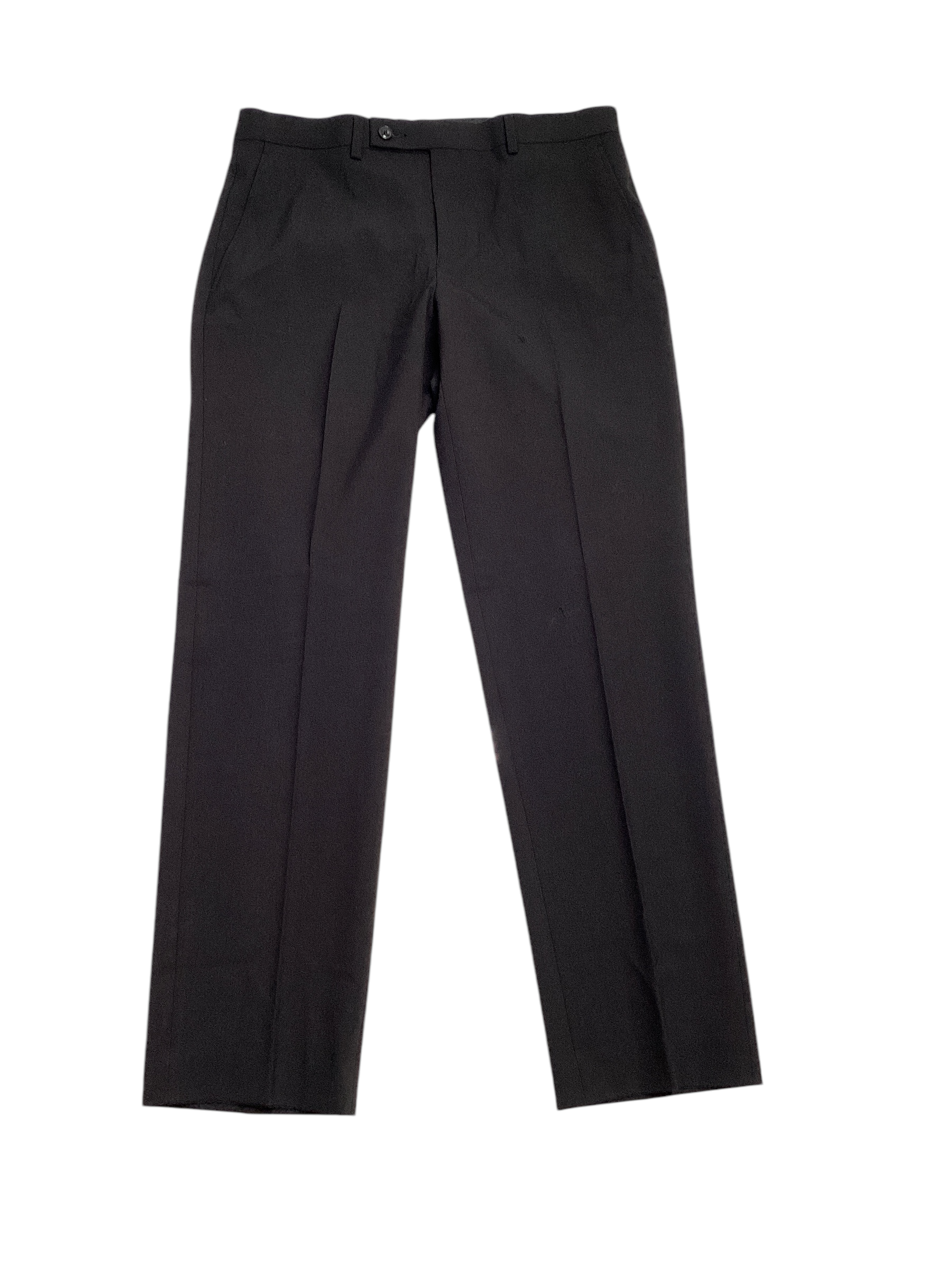 Perry Ellis Portfolio Mens Modern fit 2 Piece Suit 38 S / 29 Waist Black Stretch