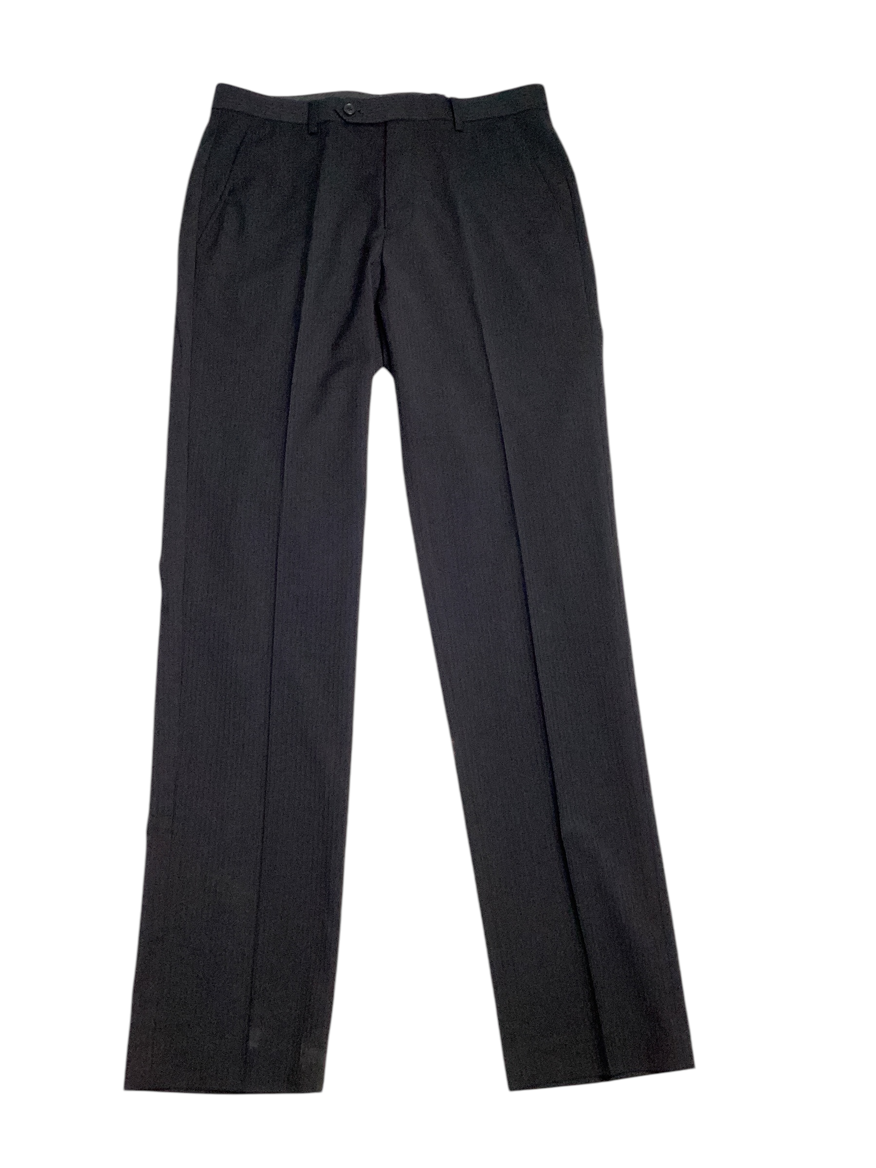 Alfani Mens Slim fit Dress Pants Pants 32 / 34 Black Striped
